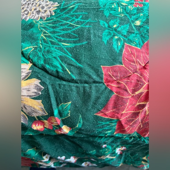 Vintage Queen size Christmas comforter set - Picture 9 of 10